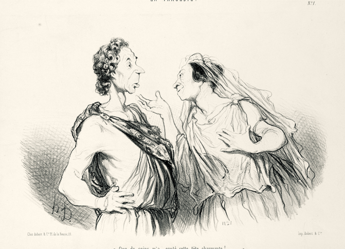  奥诺雷·杜米埃 Honore Daumier ——这迷人的头！